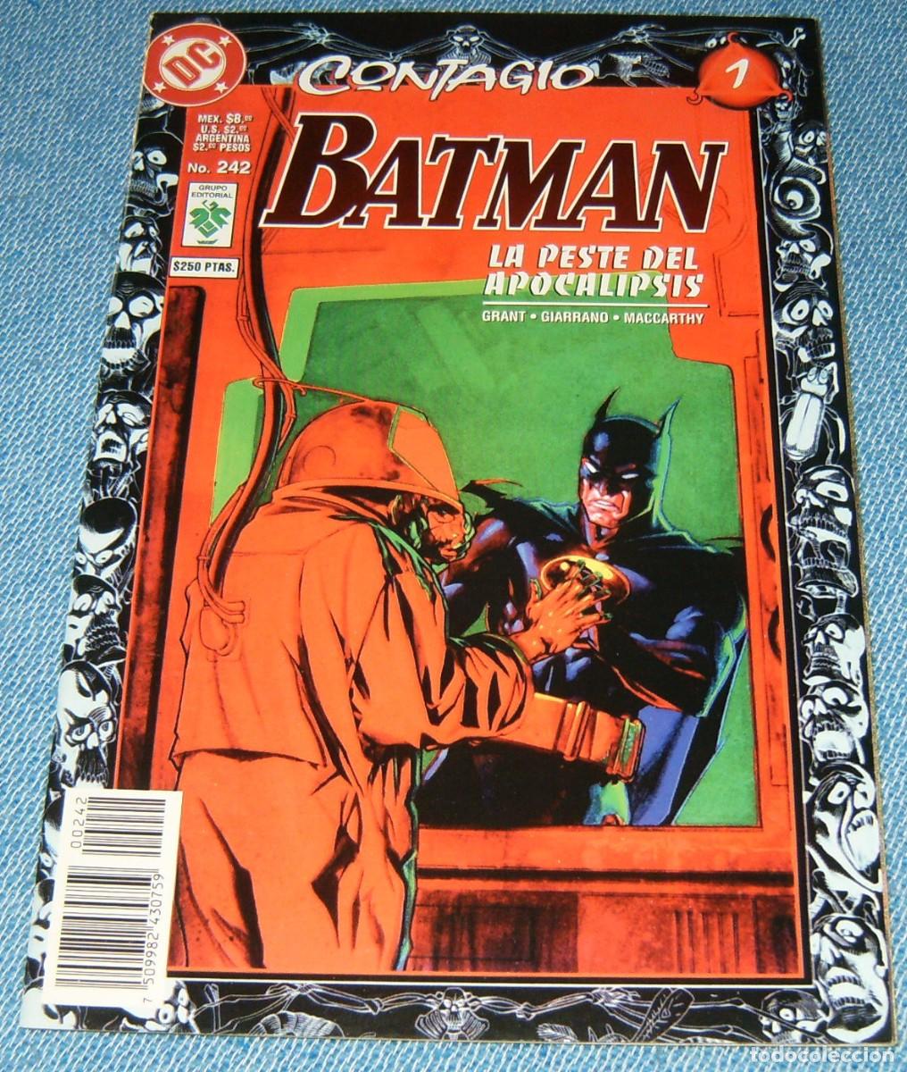 C&oacute;mics: BATMAN . N&ordm; 242 . GRUPO EDITORAL VID . CONTAGIO PARTE 1