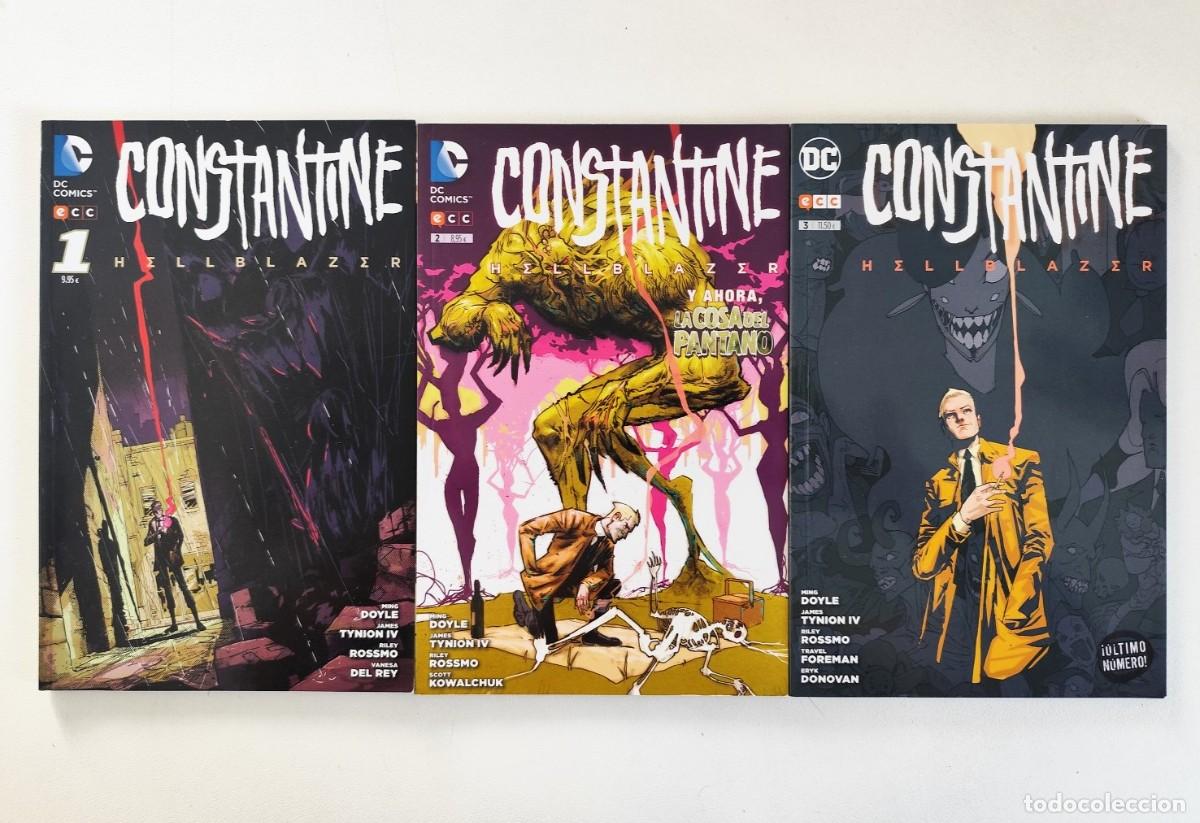 C&oacute;mics: CONSTANTINE, HELLBLAZER # 1 2 3 (James Tynion IV, Ming Doyle, Riley Rossmo) COMPLETA ~ DC/ECC (2016) - Foto 2