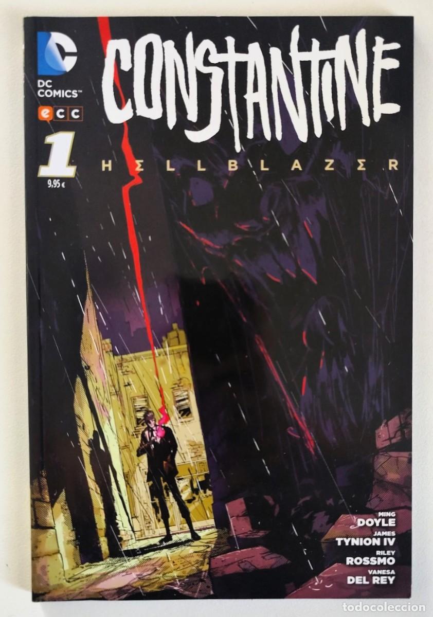 C&oacute;mics: CONSTANTINE, HELLBLAZER # 1 2 3 (James Tynion IV, Ming Doyle, Riley Rossmo) COMPLETA ~ DC/ECC (2016) - Foto 4