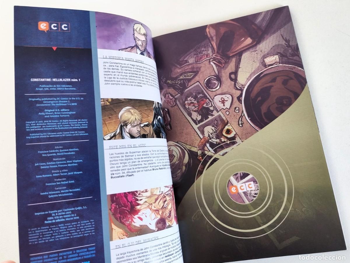 C&oacute;mics: CONSTANTINE, HELLBLAZER # 1 2 3 (James Tynion IV, Ming Doyle, Riley Rossmo) COMPLETA ~ DC/ECC (2016) - Foto 5
