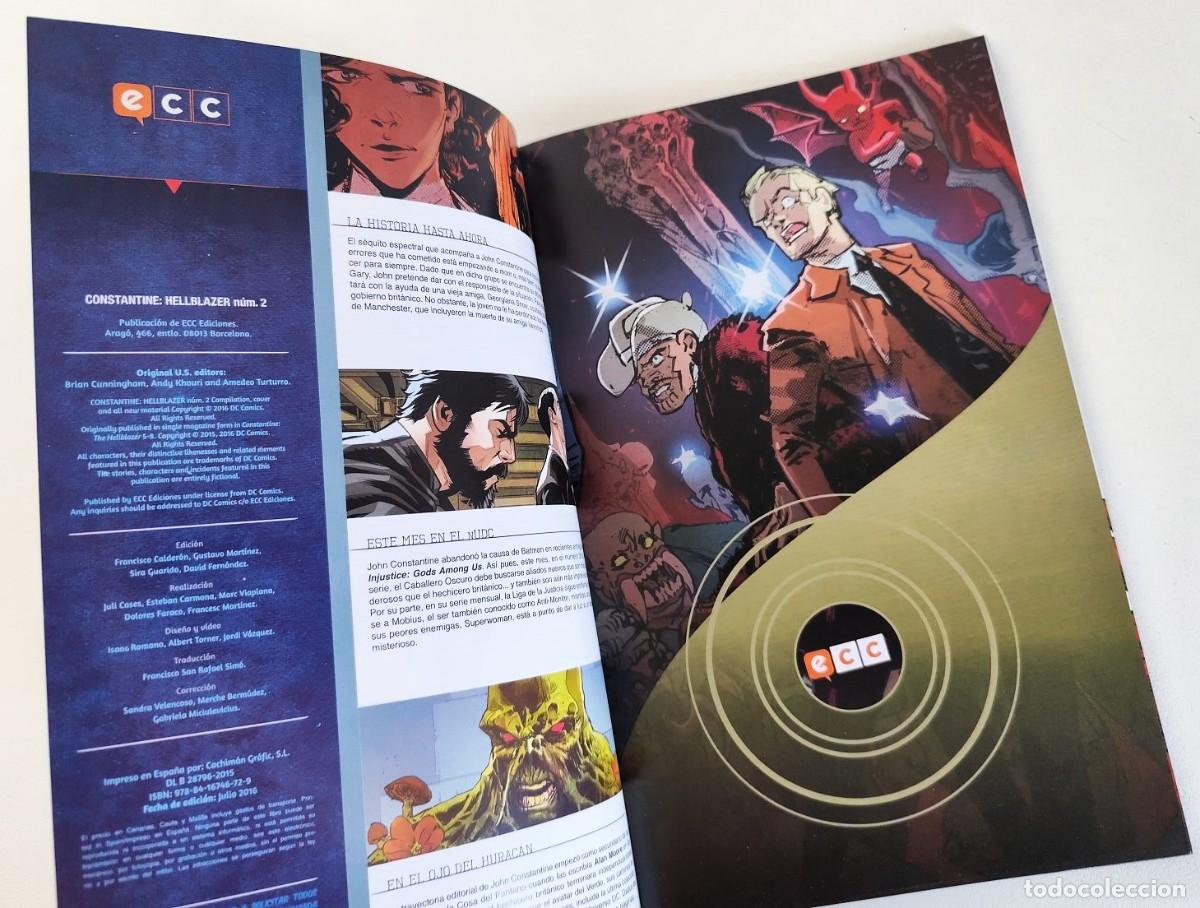 C&oacute;mics: CONSTANTINE, HELLBLAZER # 1 2 3 (James Tynion IV, Ming Doyle, Riley Rossmo) COMPLETA ~ DC/ECC (2016) - Foto 8