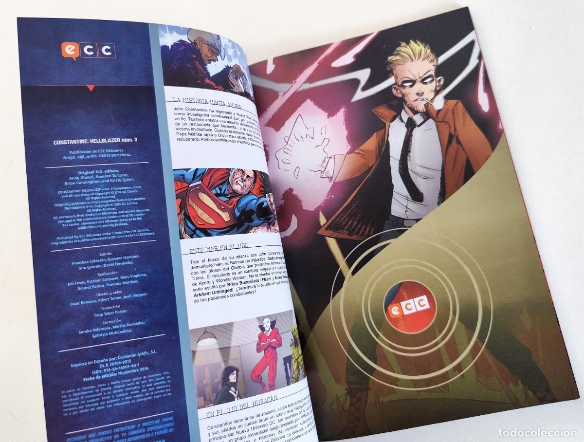 C&oacute;mics: CONSTANTINE, HELLBLAZER # 1 2 3 (James Tynion IV, Ming Doyle, Riley Rossmo) COMPLETA ~ DC/ECC (2016) - Foto 10