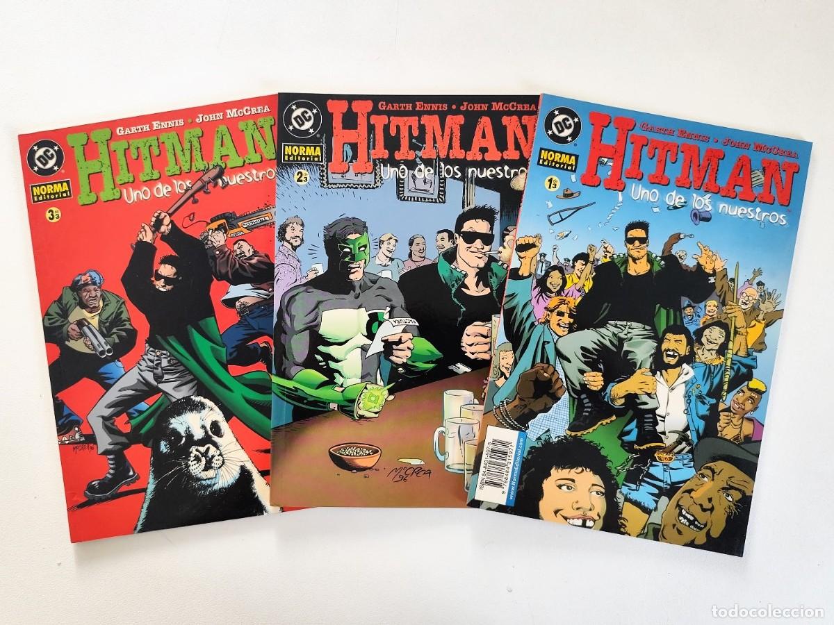 C&oacute;mics: HITMAN Uno de los Nuestros # 1 2 3 (Garth Ennis, John McCrea) COMPLETA ~ DC/NORMA (2002) - Foto 1