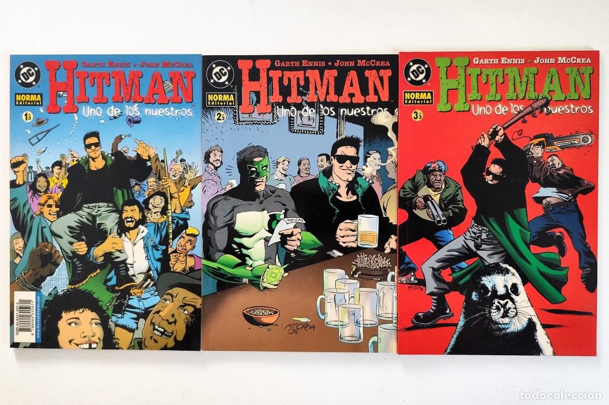 C&oacute;mics: HITMAN Uno de los Nuestros # 1 2 3 (Garth Ennis, John McCrea) COMPLETA ~ DC/NORMA (2002) - Foto 2