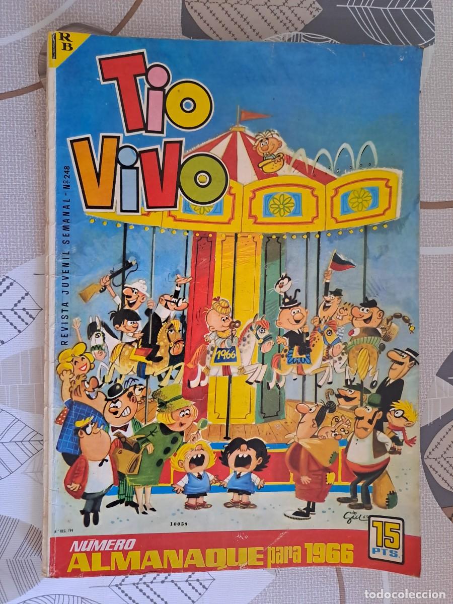 C&oacute;mics: Tio vivo almanaque 1966, Bruguera en buen estado