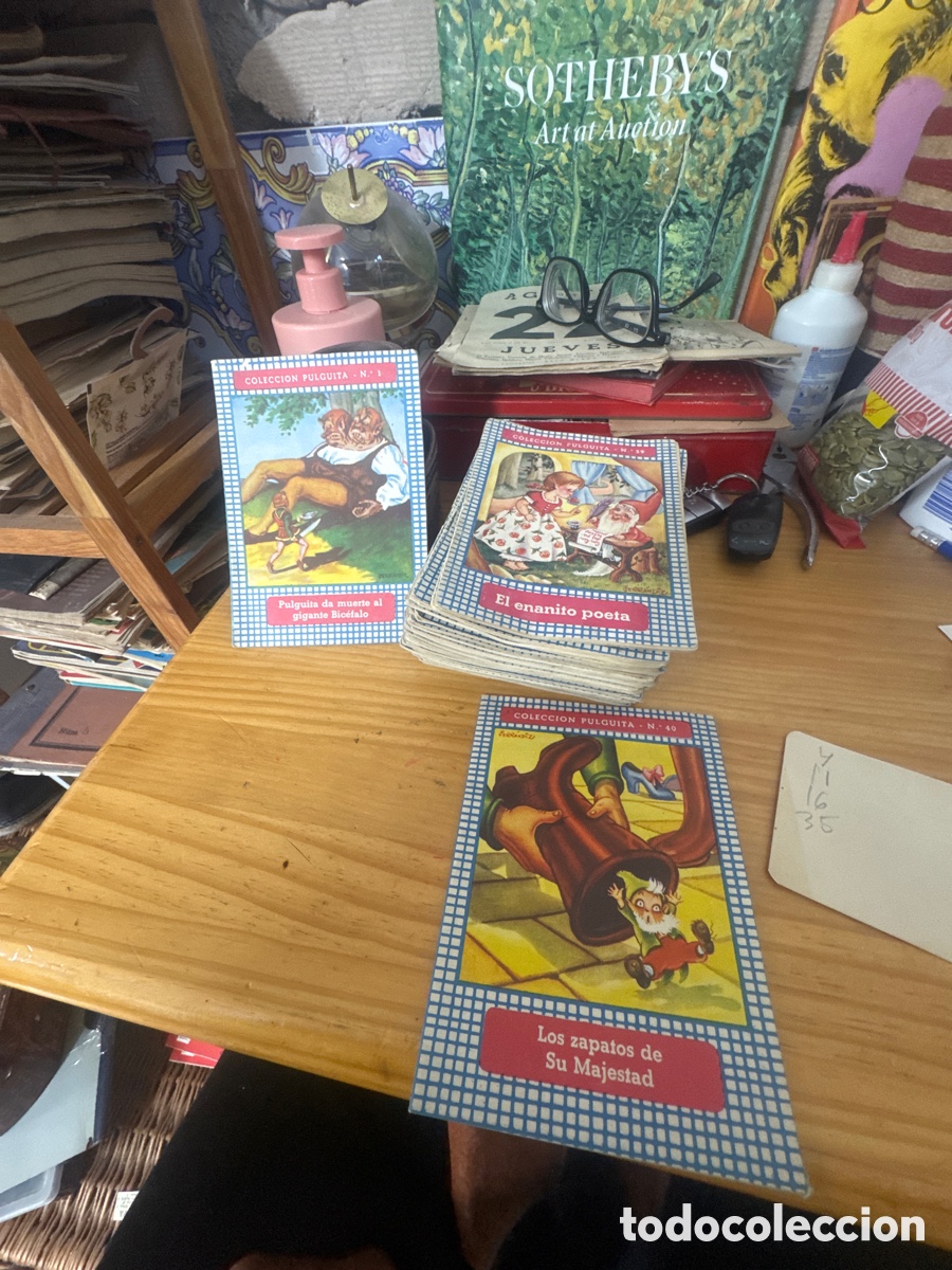 C&oacute;mics: Colecci&oacute;n pulguitas le faltan cuatro t&iacute;tulos 36 t&iacute;tulos