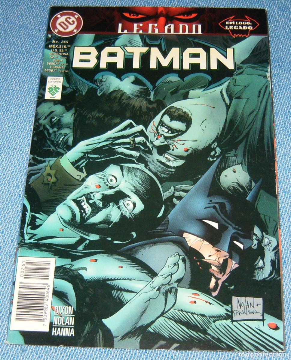 C&oacute;mics: BATMAN . N&ordm; 265 . GRUPO EDITORAL VID . EPILOGO DE LEGADO