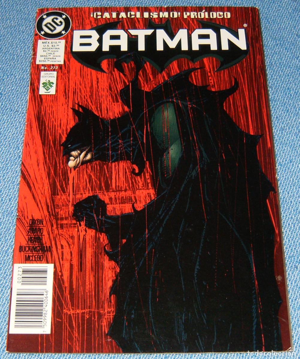 C&oacute;mics: BATMAN . N&ordm; 273 . GRUPO EDITORAL VID . CATACLISMO PR&Oacute;LOGO