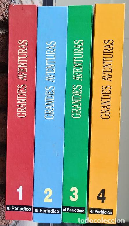 C&oacute;mics: GRANDES AVENTURAS COLECCI&Oacute;N COMPLETA 4 tomos editado por EL Peri&oacute;dico