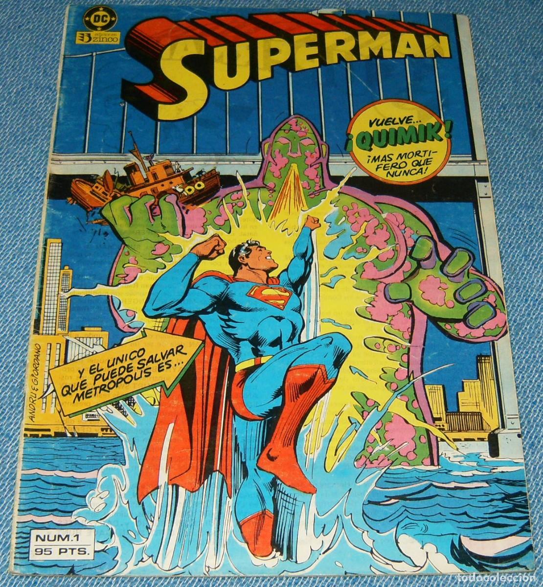 C&oacute;mics: SUPERMAN . N&ordm; 1 . EDICIONES ZINCO . VOLUMEN 1 - Foto 1