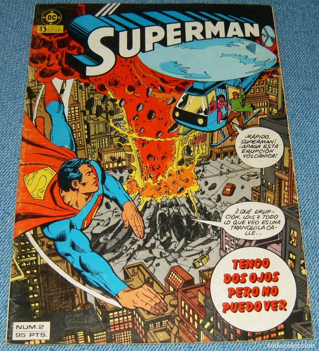 C&oacute;mics: SUPERMAN . N&ordm; 2 . EDICIONES ZINCO . VOLUMEN 1