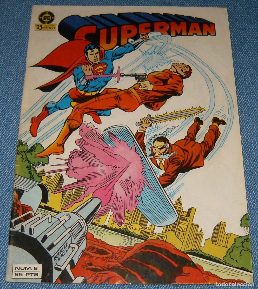 C&oacute;mics: SUPERMAN . N&ordm; 6 . EDICIONES ZINCO . VOLUMEN 1