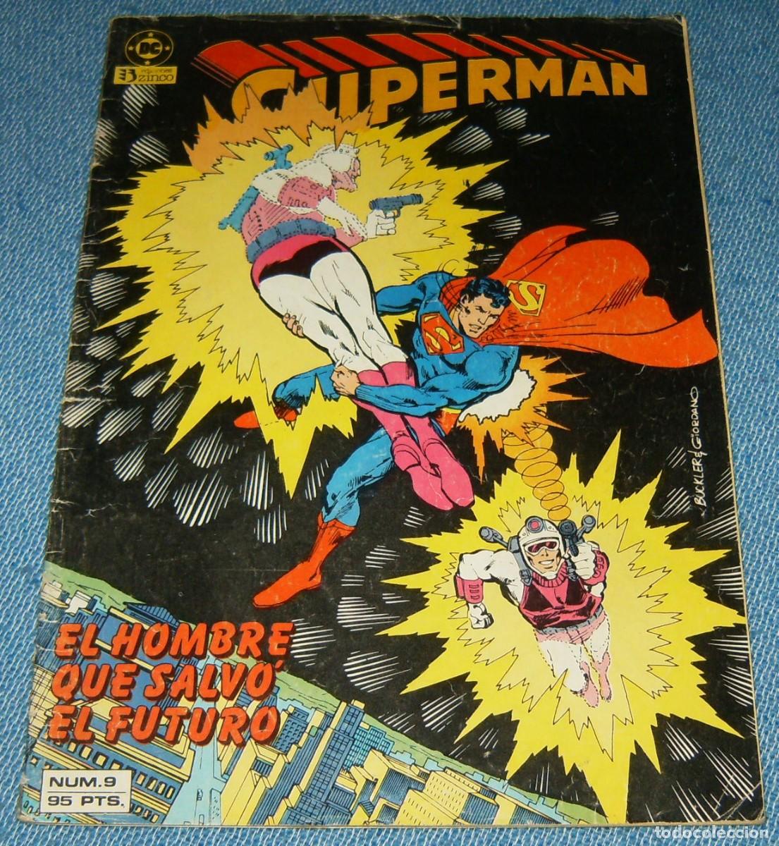 C&oacute;mics: SUPERMAN . N&ordm; 9 . EDICIONES ZINCO . VOLUMEN 1