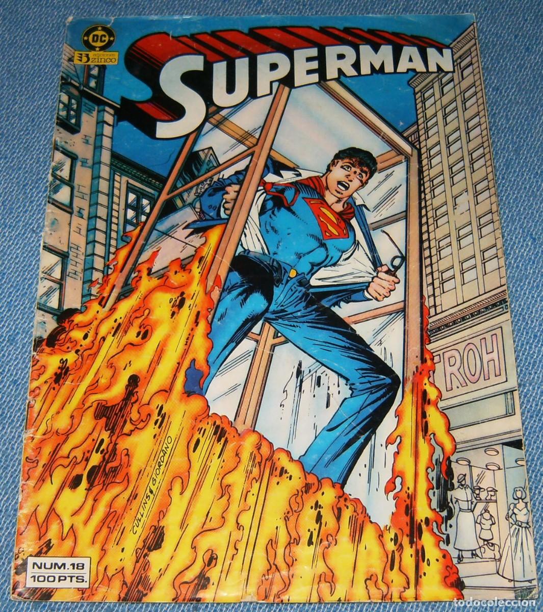 C&oacute;mics: SUPERMAN . N&ordm; 18 . EDICIONES ZINCO . VOLUMEN 1 - Foto 1