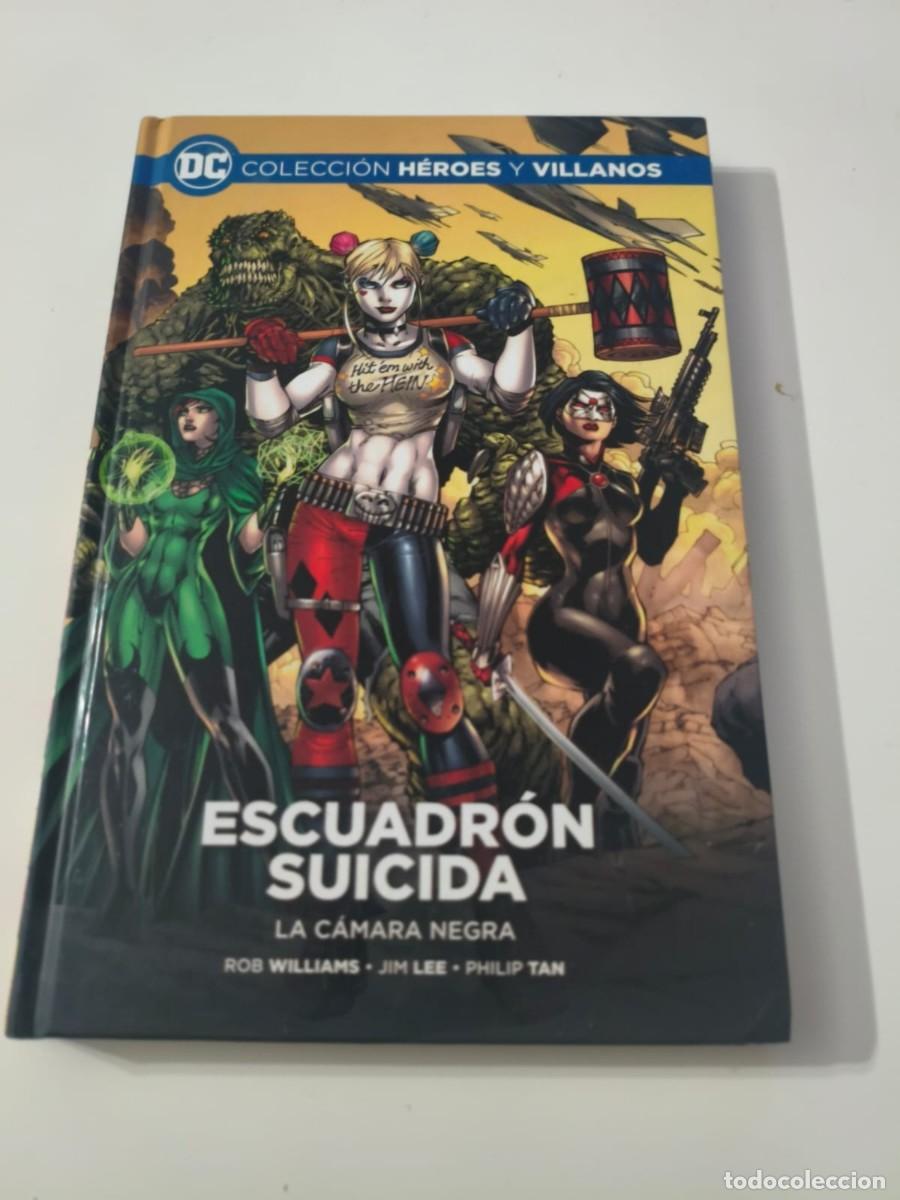 C&oacute;mics: Colecci&oacute;n H&eacute;roes y Villanos 3 Escuadr&oacute;n Suicida: La c&aacute;mara negra