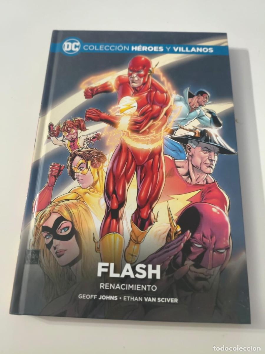 C&oacute;mics: Colecci&oacute;n H&eacute;roes y Villanos 4 Flash: Renacimiento Ecc Salvat