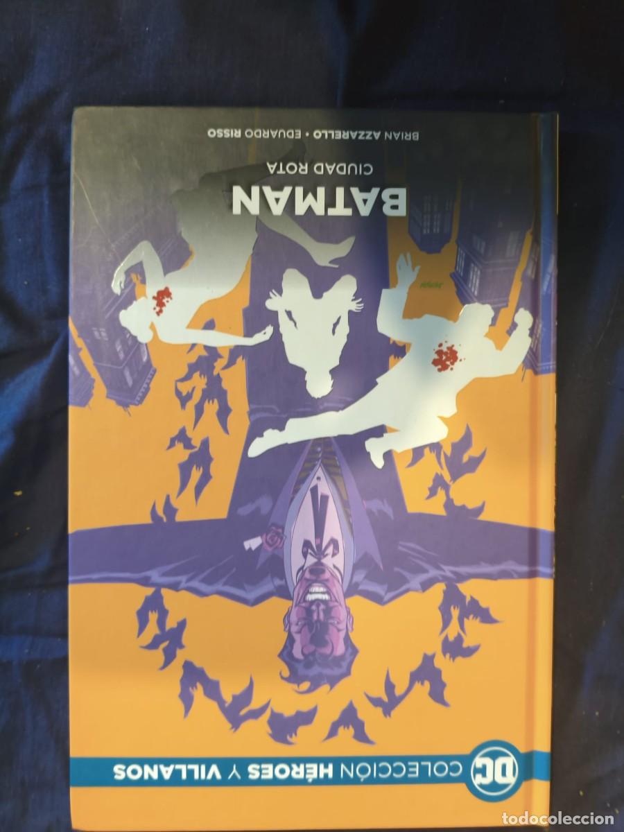 C&oacute;mics: Colecci&oacute;n H&eacute;roes y Villanos 15 Batman Ciudad Rota Ecc Salvat