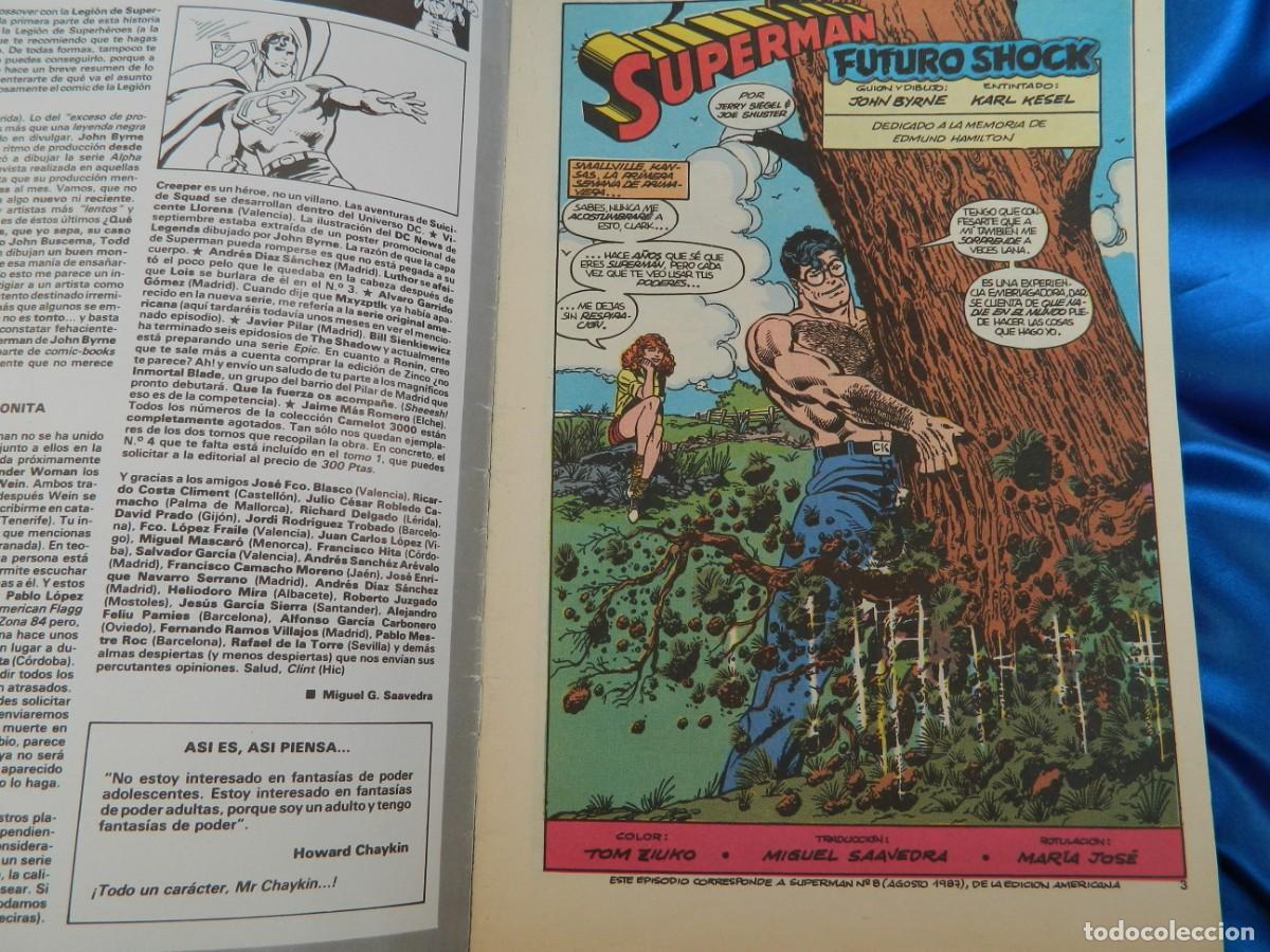 C&oacute;mics: SUPERMAN N&ordm; 19 EDICIONES ZINCO 1988 - Foto 3