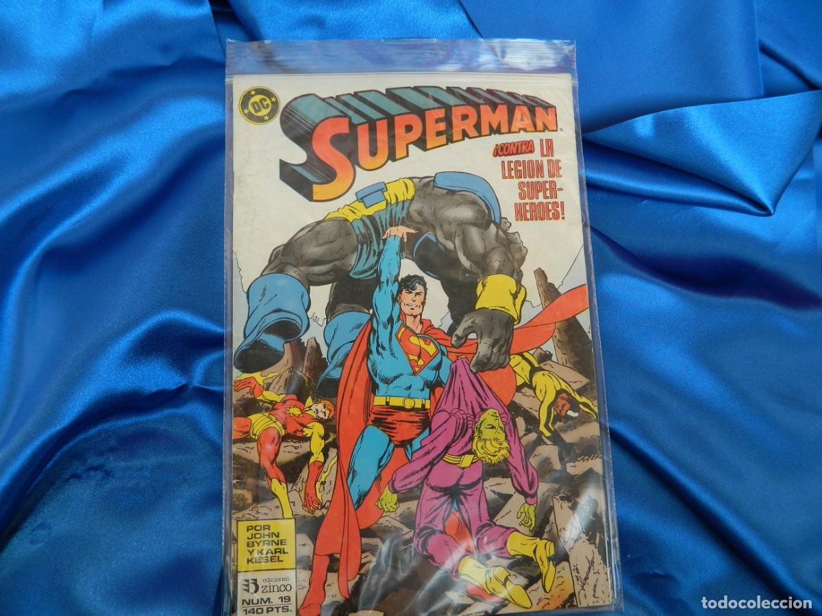C&oacute;mics: SUPERMAN N&ordm; 19 EDICIONES ZINCO 1988