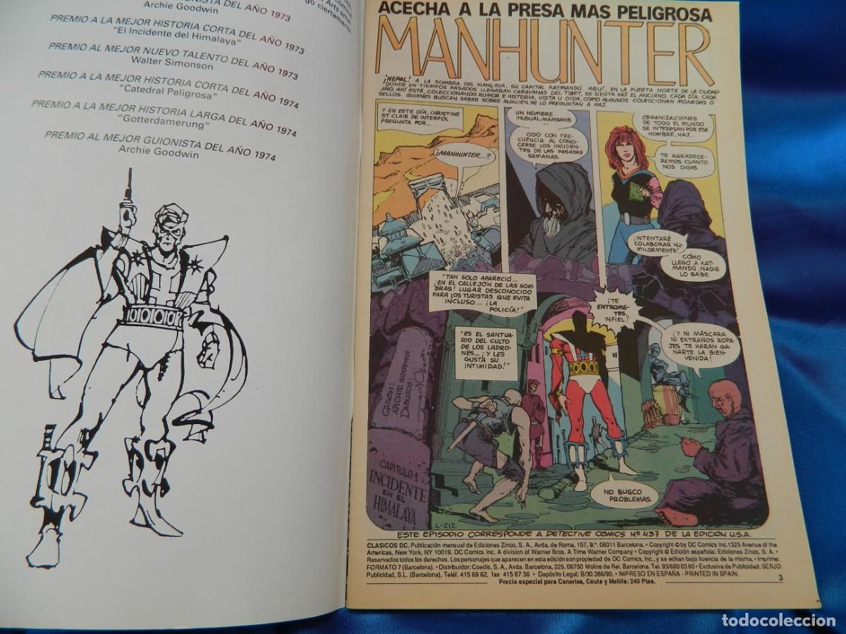C&oacute;mics: MANHUNTER N&ordm; 12 EDICIONES ZINCO 1987 - Foto 3