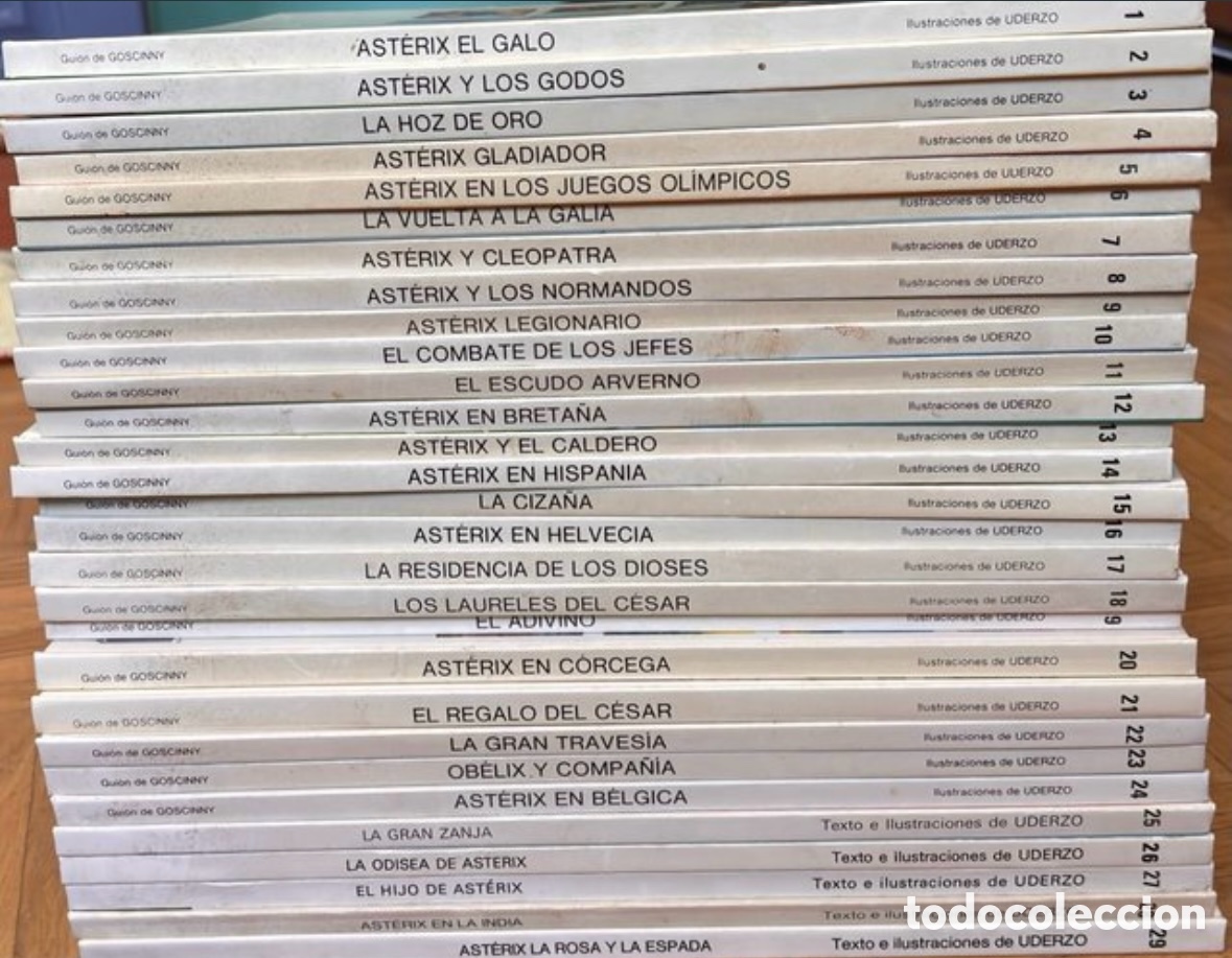 C&oacute;mics: Lote Colecci&oacute;n Completa Ast&eacute;rix el Galo (29 tomos) - Foto 10