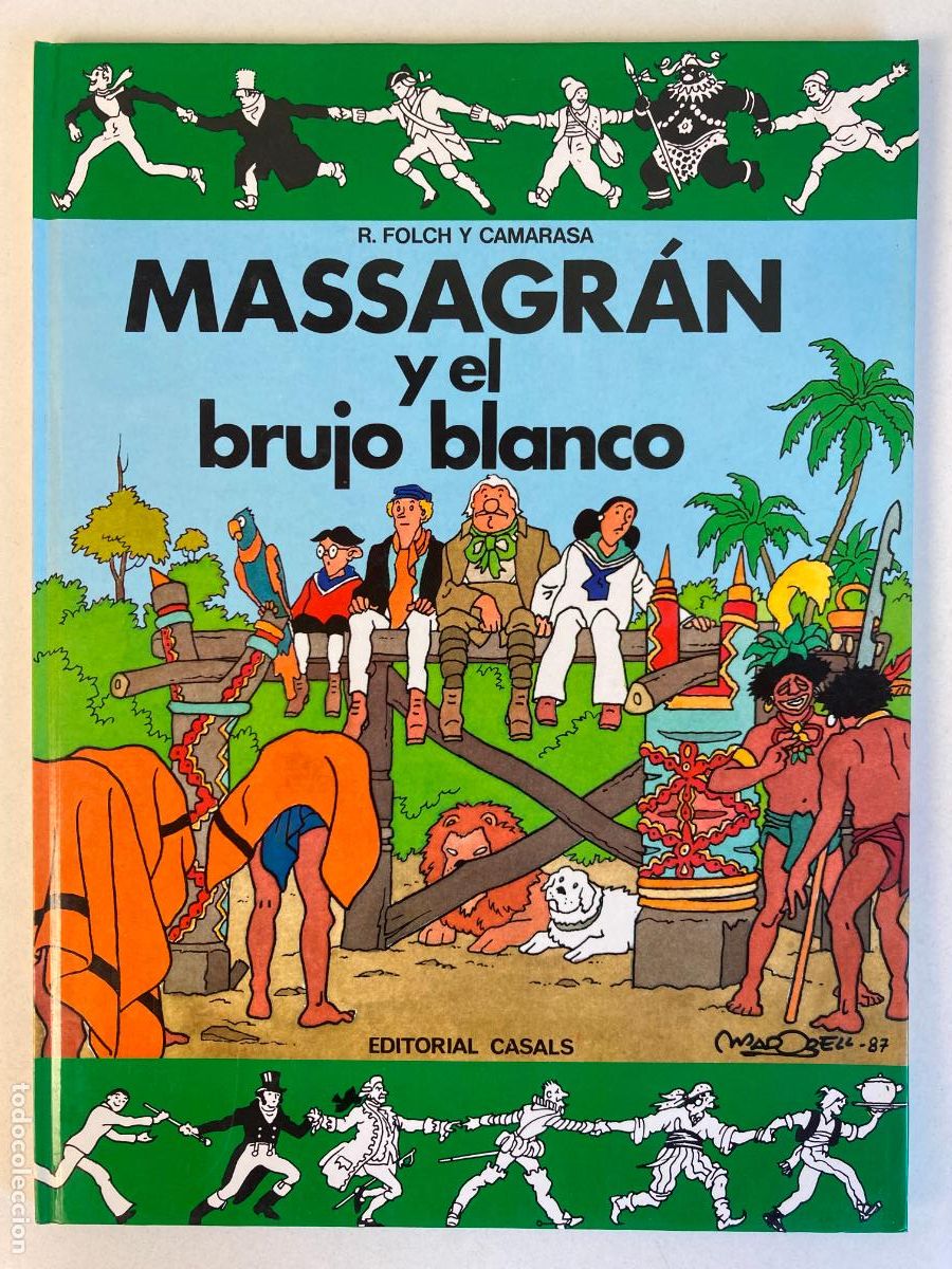 C&oacute;mics: MASSAGR&Aacute;N Y EL BRUJO BLANCO - 1&ordf; EDICION EN CASTELLANO - Foto 1