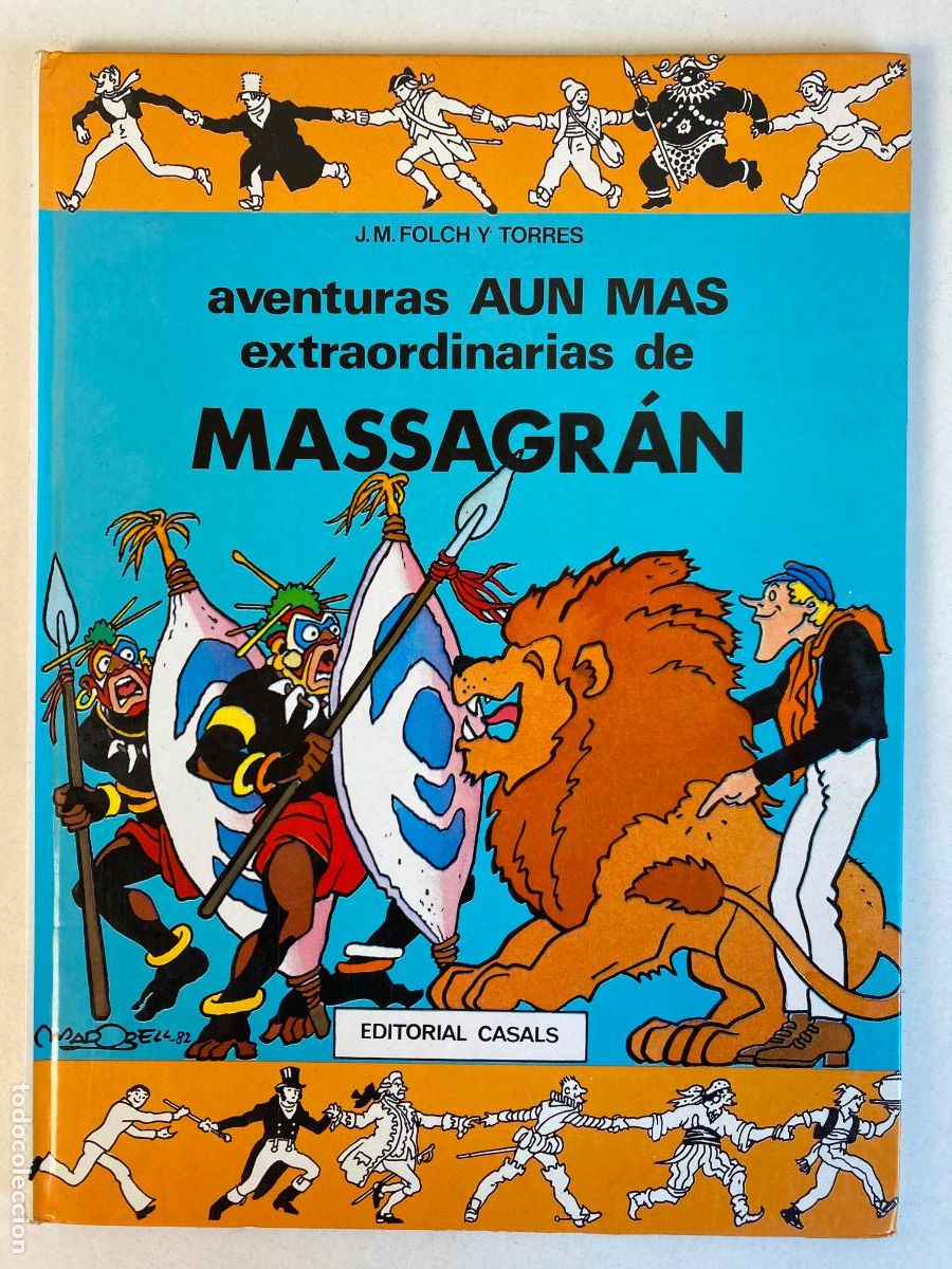 C&oacute;mics: AVENTURAS AUN MAS EXTRAORDINARIAS DE MASSAGR&Aacute;N - 1&ordf; EDICION EN CASTELLANO