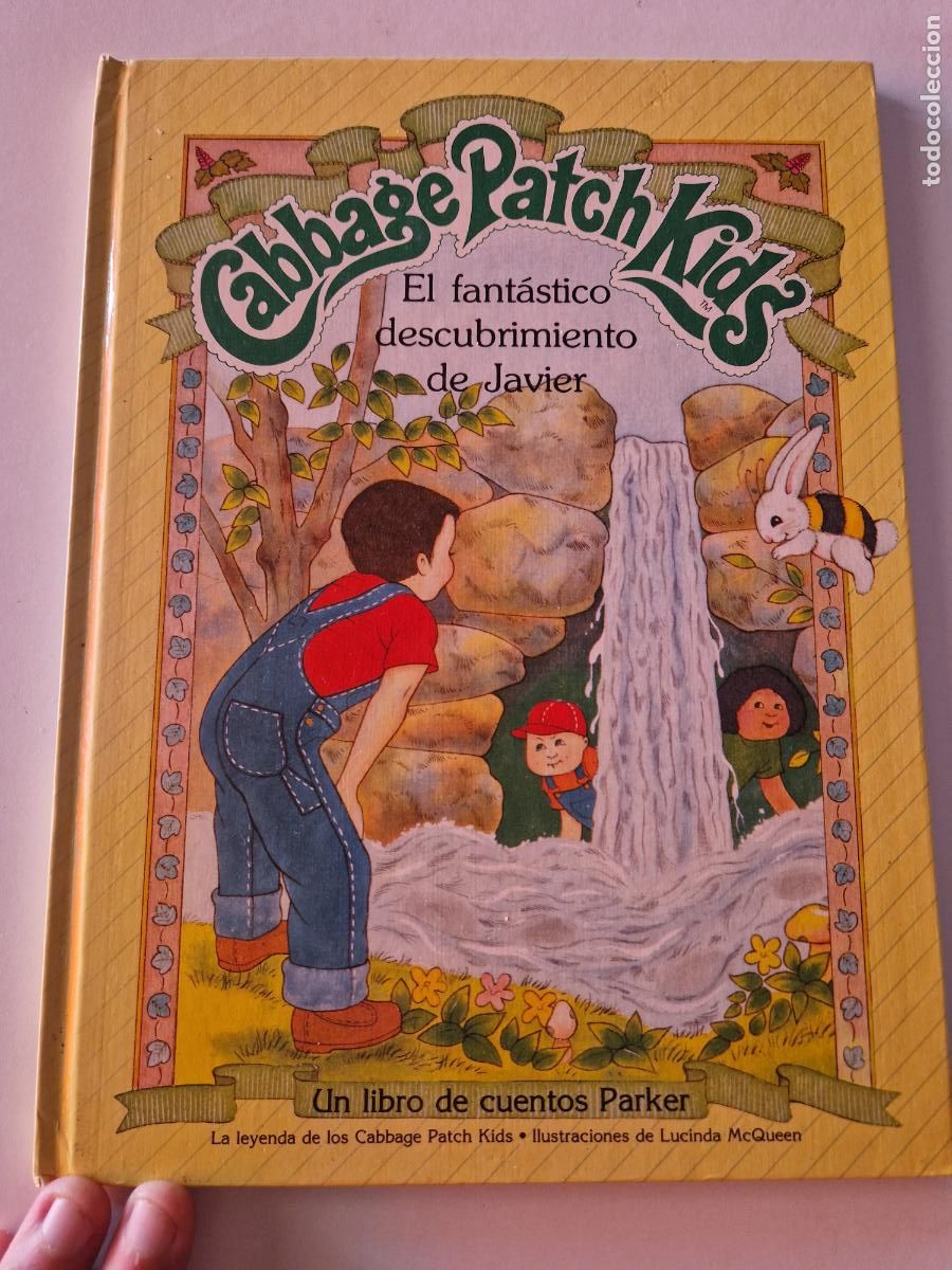 C&oacute;mics: antiguo libro de cuentos parker comic mu&ntilde;eca cabbage pach kids 1984 fantasticodescubrimiento Javier