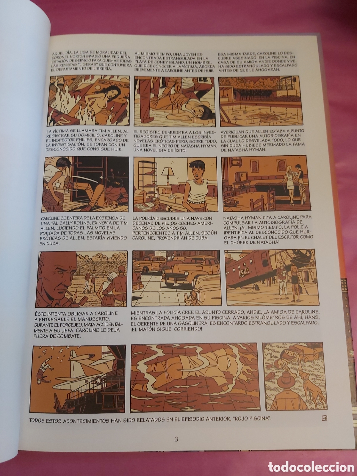 C&oacute;mics: COMIC CAROLINE BALDWIN EL &Uacute;LTIMO BAILE ANDRE TAYMANS CASTERMAN 2001 - Foto 5