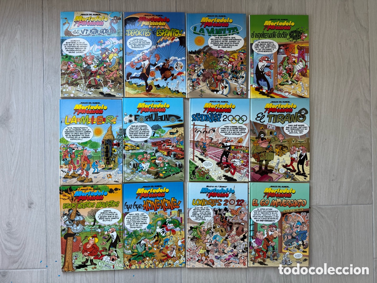 Comics: Lote 12 Magos del Humor Mortadelo