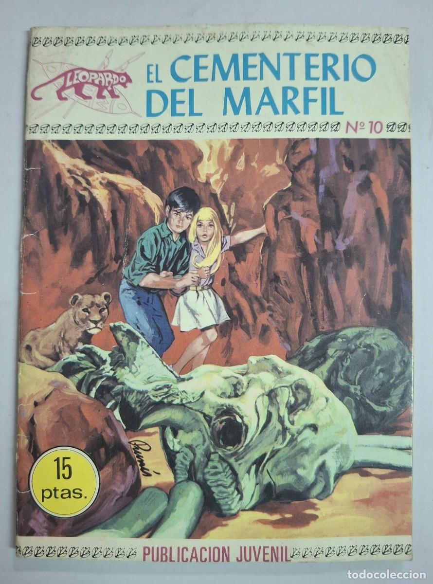 Comics: COMIC COLECCI&Oacute;N TEBEO LEOPARDO N&ordm; 10 EL CEMENTERIO DEL MARFIL