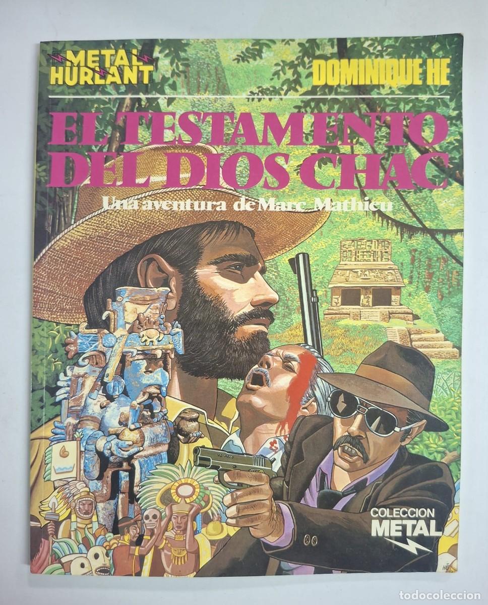 C&oacute;mics: COMIC METAL HURLANT EL TESTAMENTO DEL DIOS CHAC - Foto 1