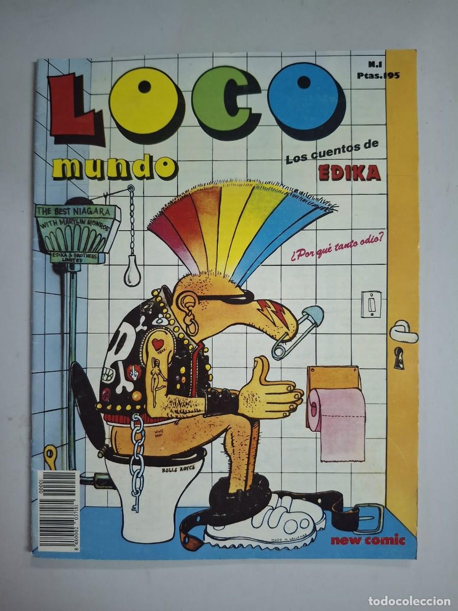 C&oacute;mics: COMIC LOCO MUNDO NUMERO 1 - Foto 1