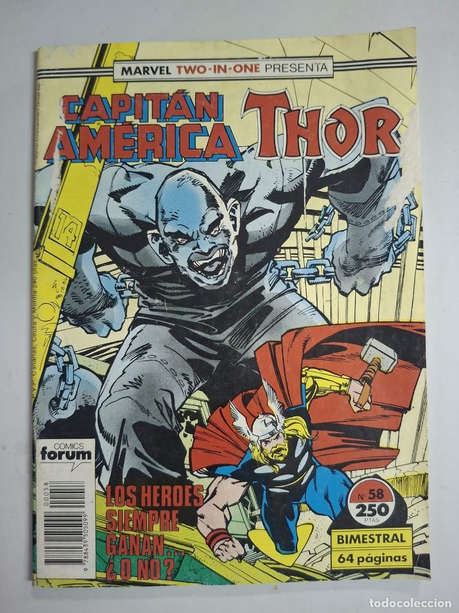 Comics: COMIC MARVEL TWO IN ONE CAPITAN AMERICA THOR