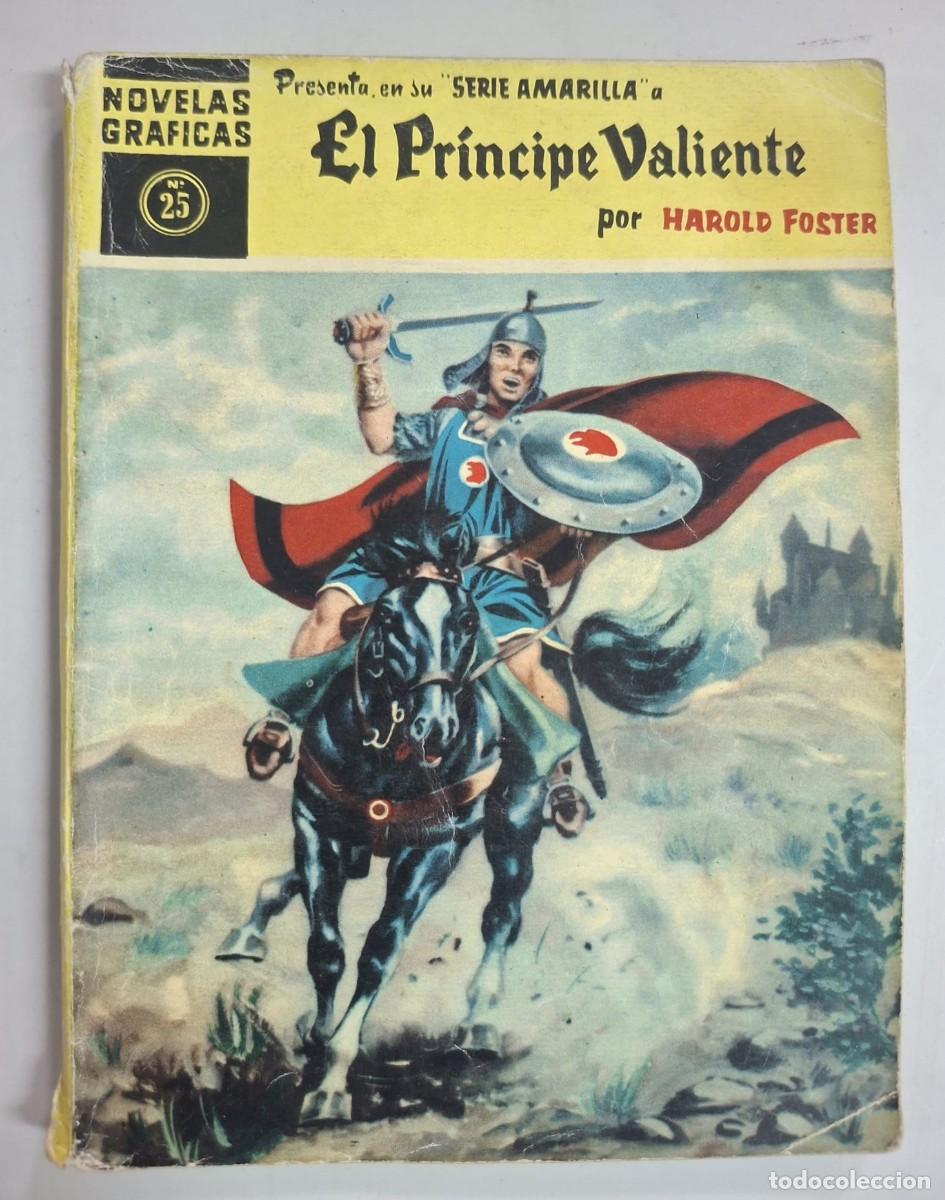 Comics: COMIC NOVELAS GRAFICAS SERIE AMARILLA EL PRINCPIPE VALIENTE NUMERO 25