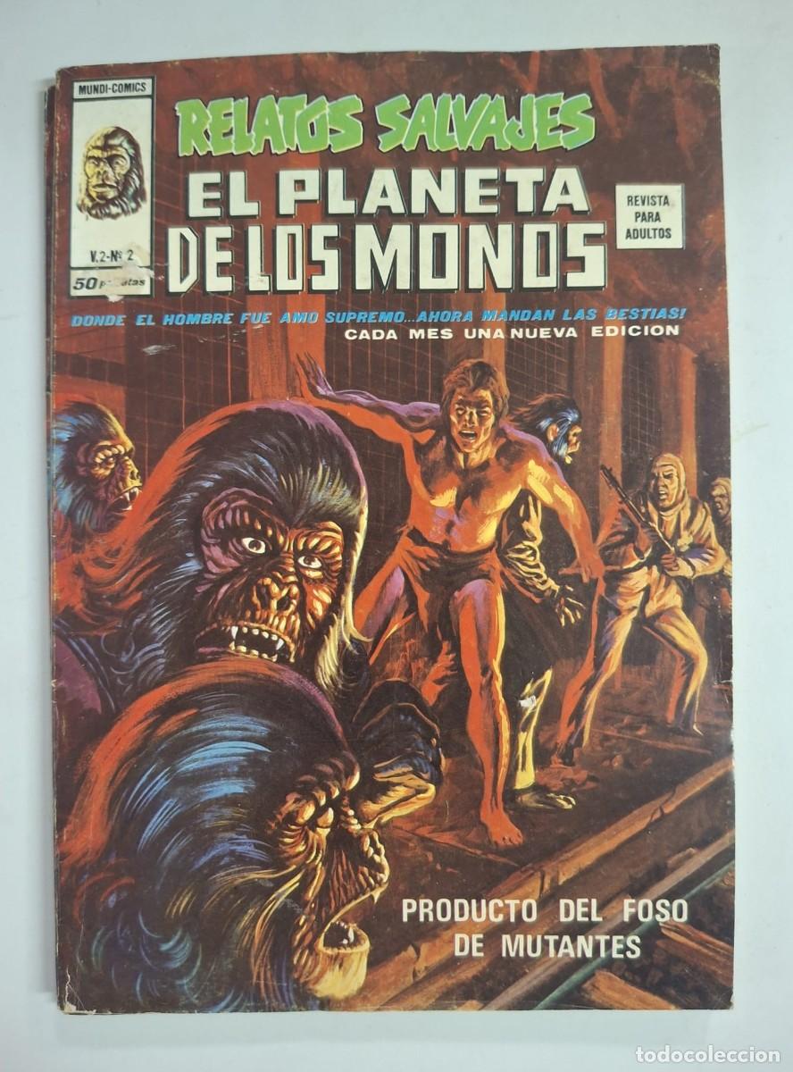 Comics : COMIC RELATOS SALVAJES EL PLANETA DE LOS MONOS - NUMERO 2 VOLUMEN 2
