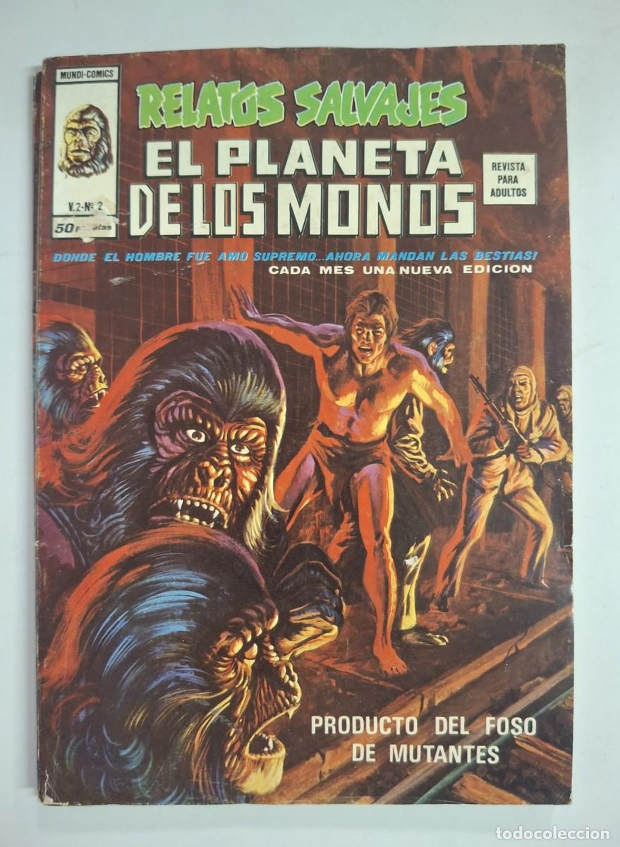 C&oacute;mics: COMIC RELATOS SALVAJES EL PLANETA DE LOS MONOS - NUMERO 2 VOLUMEN 2