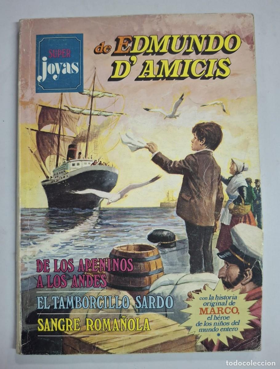 C&oacute;mics: COMIC SUPER JOYAS DE EDMUNDO D&acute;AMICIS - EDITORIAL BRUGUERA