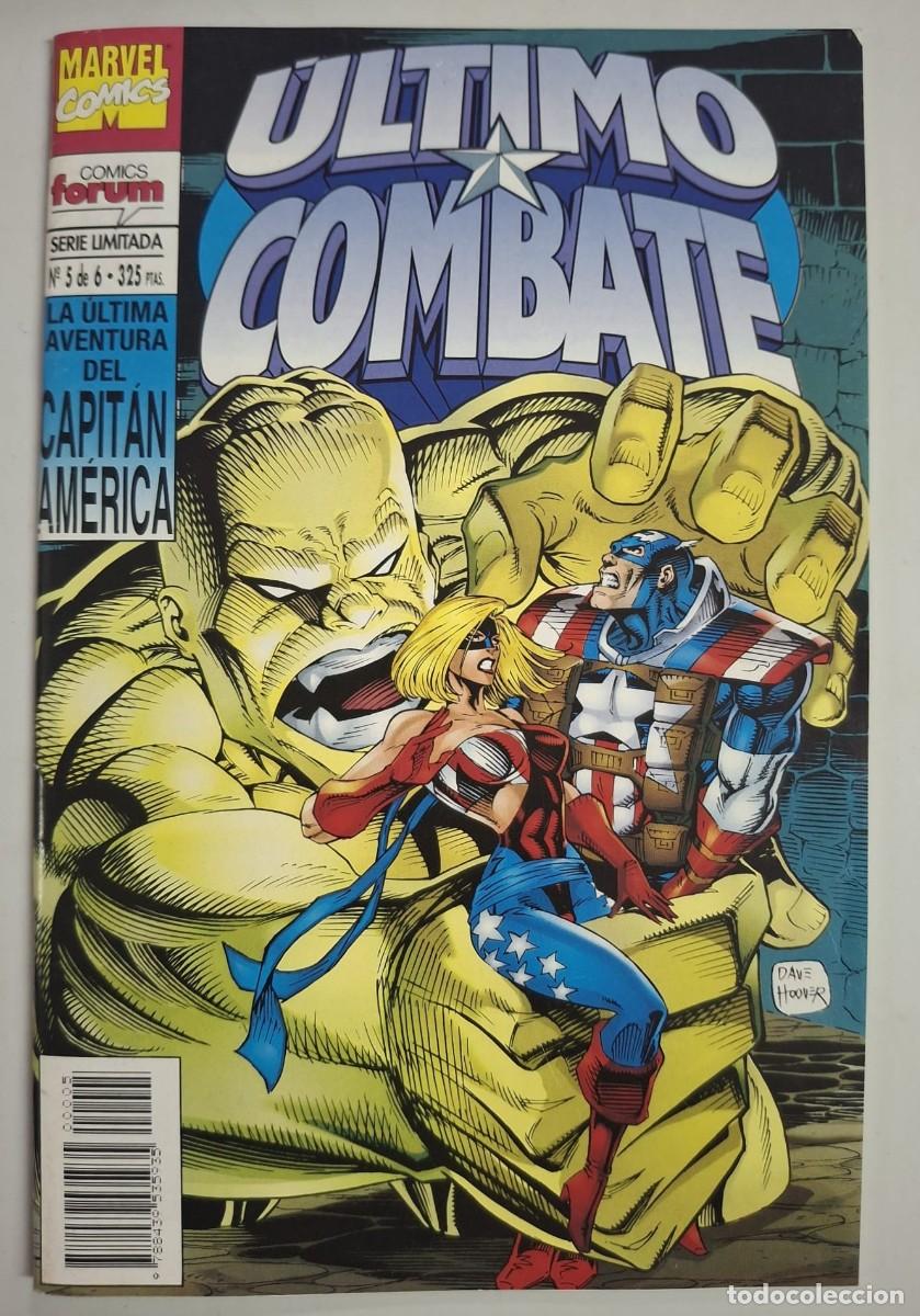 C&oacute;mics: COMIC ULTIMO COMBATE,LA ULTIMA AVENTURA DEL CAPITAN AMERICA 5 DE 6