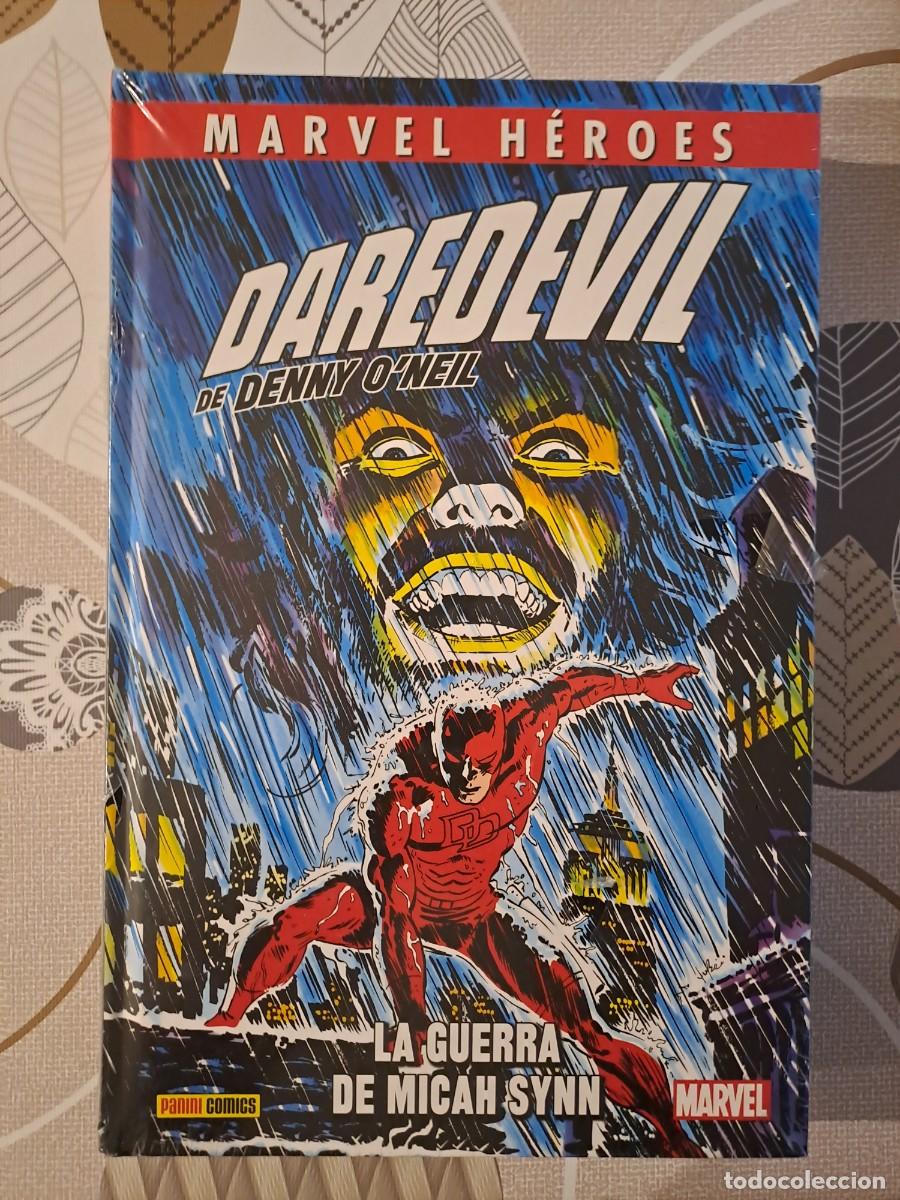 C&oacute;mics: Marvel h&eacute;roes, Daredevil de Denny O'neil 1, la guerra de Micah Synn, Panini precintado