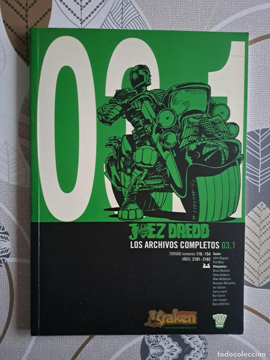 Fumetti: Juez Dredd, los archivos completos 03.1, Kraken en buen estado