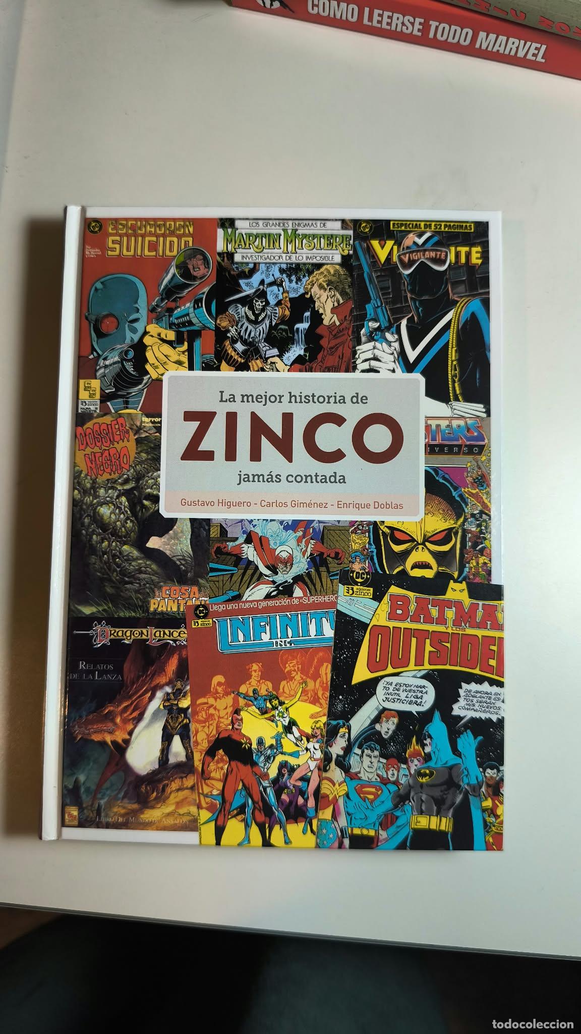 Comics : La mejor historia de Zinco jam&aacute;s contada. Dolmen, 2024.