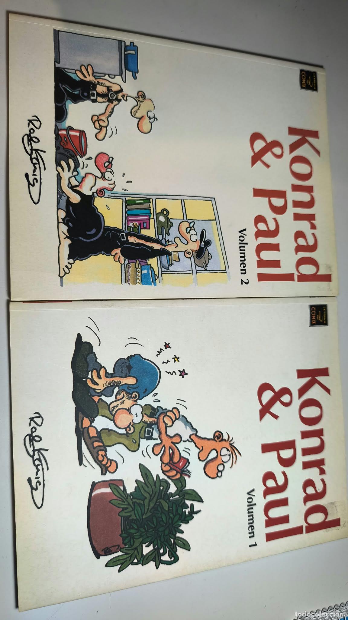 Comics: Konrad & Paul. vol. I Y vol.II- Ralf K&ouml;nig. La C&uacute;pula.