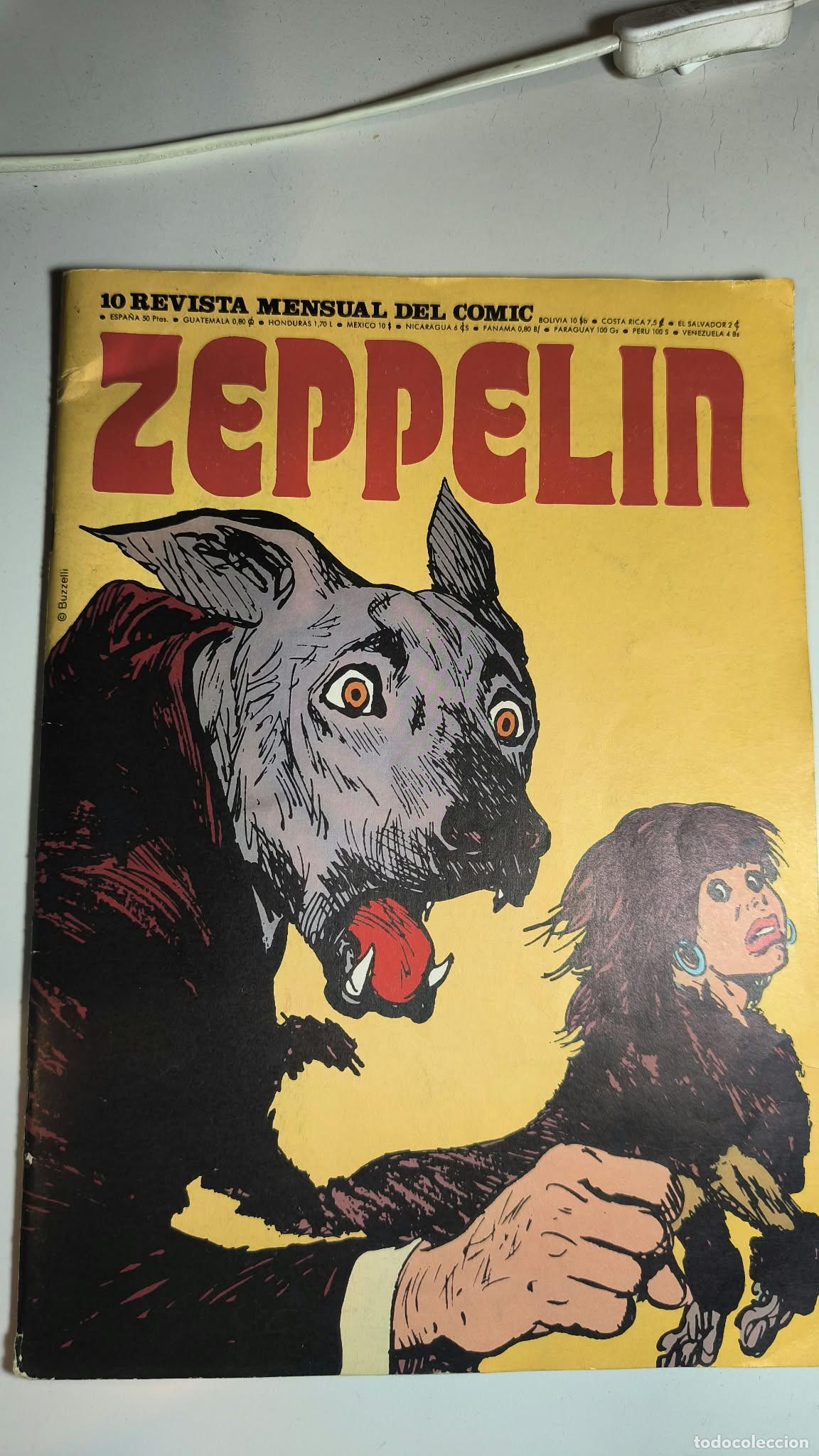 C&oacute;mics: Zeppelin 10. Burulan, 1974. - Foto 1