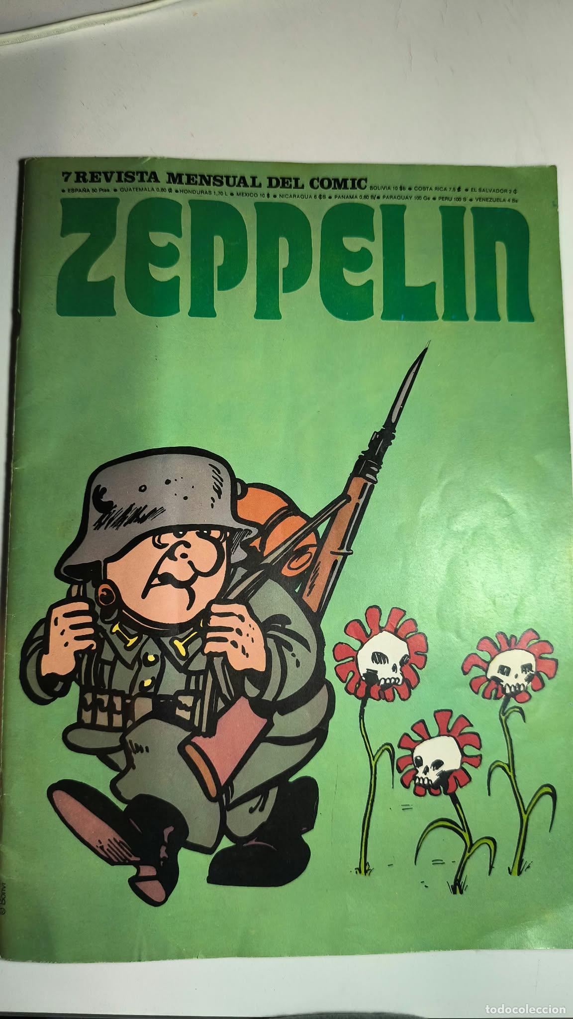 C&oacute;mics: Zeppelin 6. Burulan, 1973.