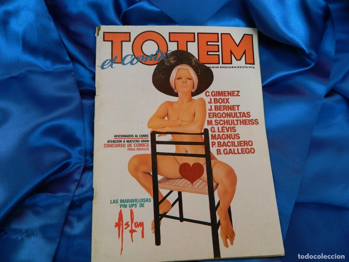 C&oacute;mics: TOTEM &rdquo;EL COMIX&rdquo; N&ordm; 8 - A&Ntilde;O 1987 - PORTADA DE DEASLAN - Foto 1