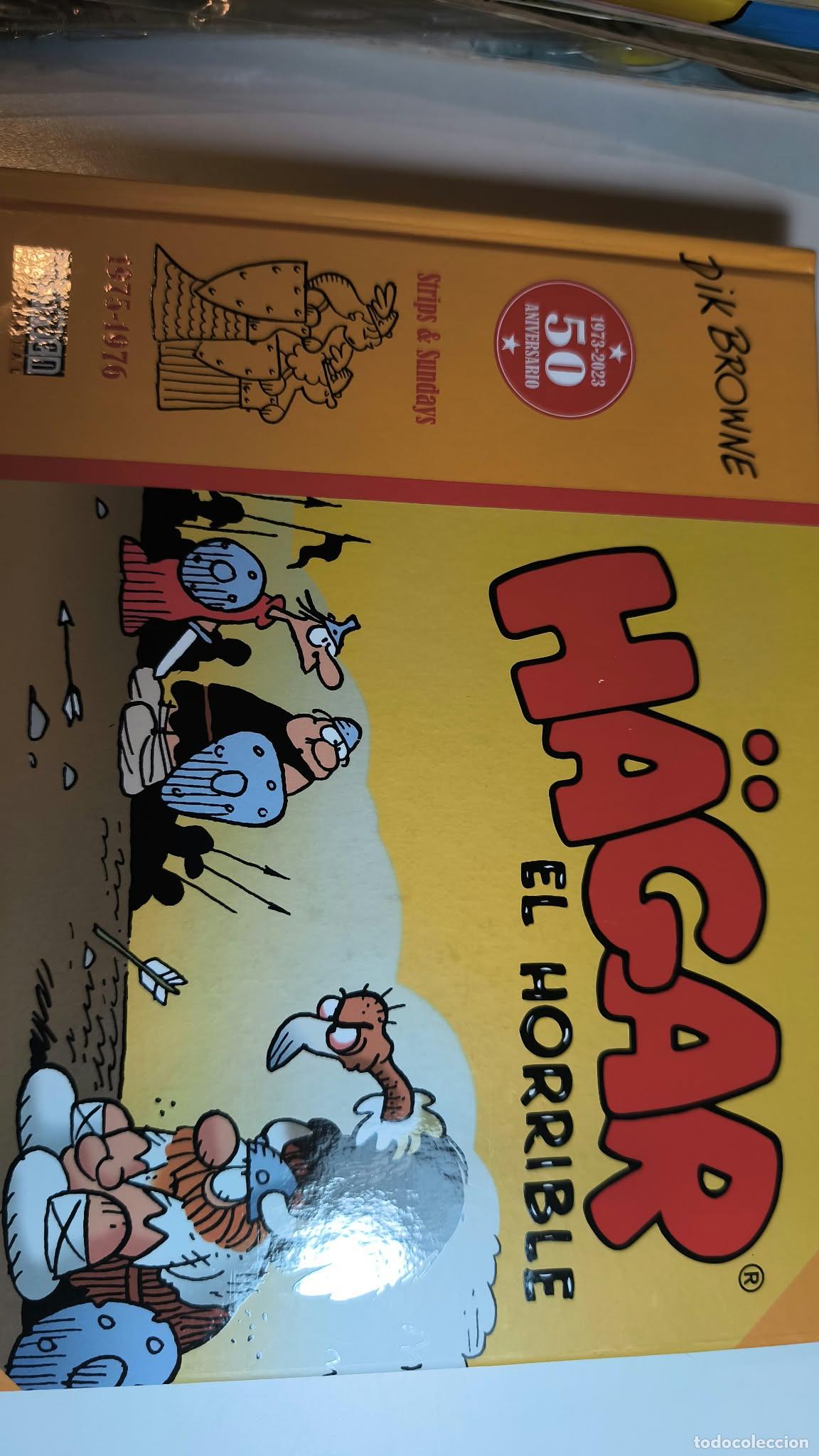 Comics: HAGAR EL HORRIBLE. 1975-1975. DICK BROWNE. DOLMEN, 2023.