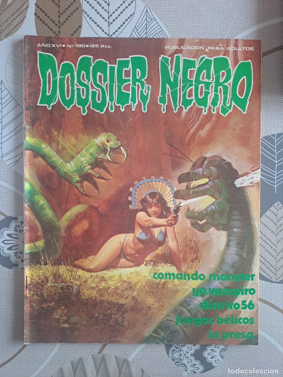 Fumetti: Dossier negro 190, Ibero Mundial en muy buen estado Bolsa DA