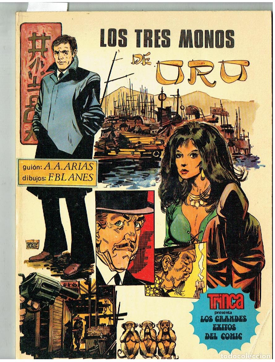 C&oacute;mics: TRINCA. N&ordm; 33. LOS TRES MONOS DE ORO. DONCEL, 1975. (B/47.1 RUM)