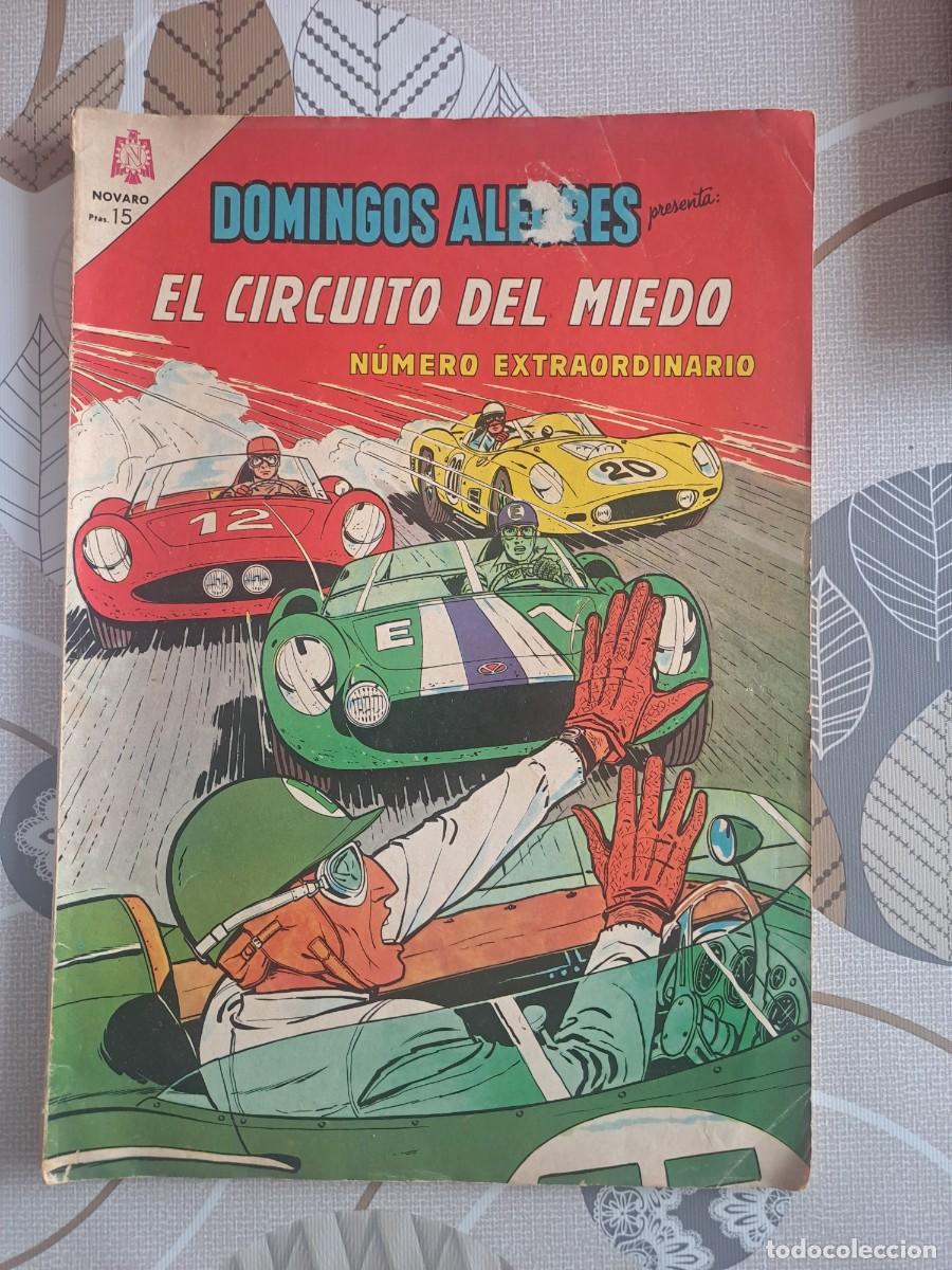 C&oacute;mics: Domingos alegres extraordinario, el circuito del miedo, Novaro Bolsa DA